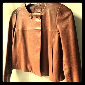 Banana Republic Genuine Leather Jacket XSP